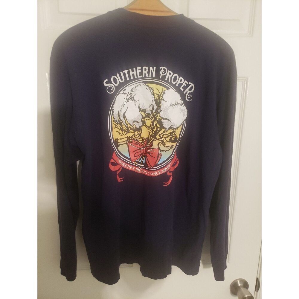 Long Sleeve mens southern proper tee